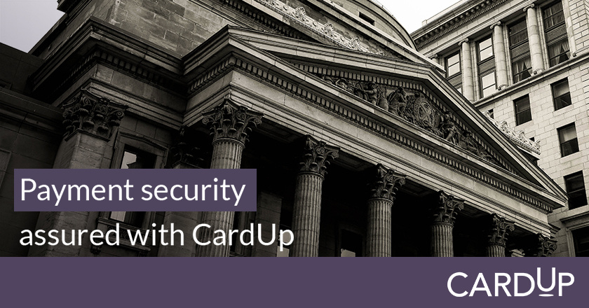 Pay securely through CardUp